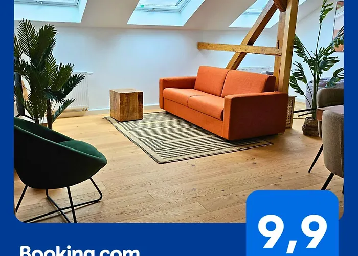 Maremar - Aussicht Ueber Gera - 2 Schlafzimmer - Luxus Boxspringbett - Kueche - Arbeitsplaetze - Highspeed Wlan