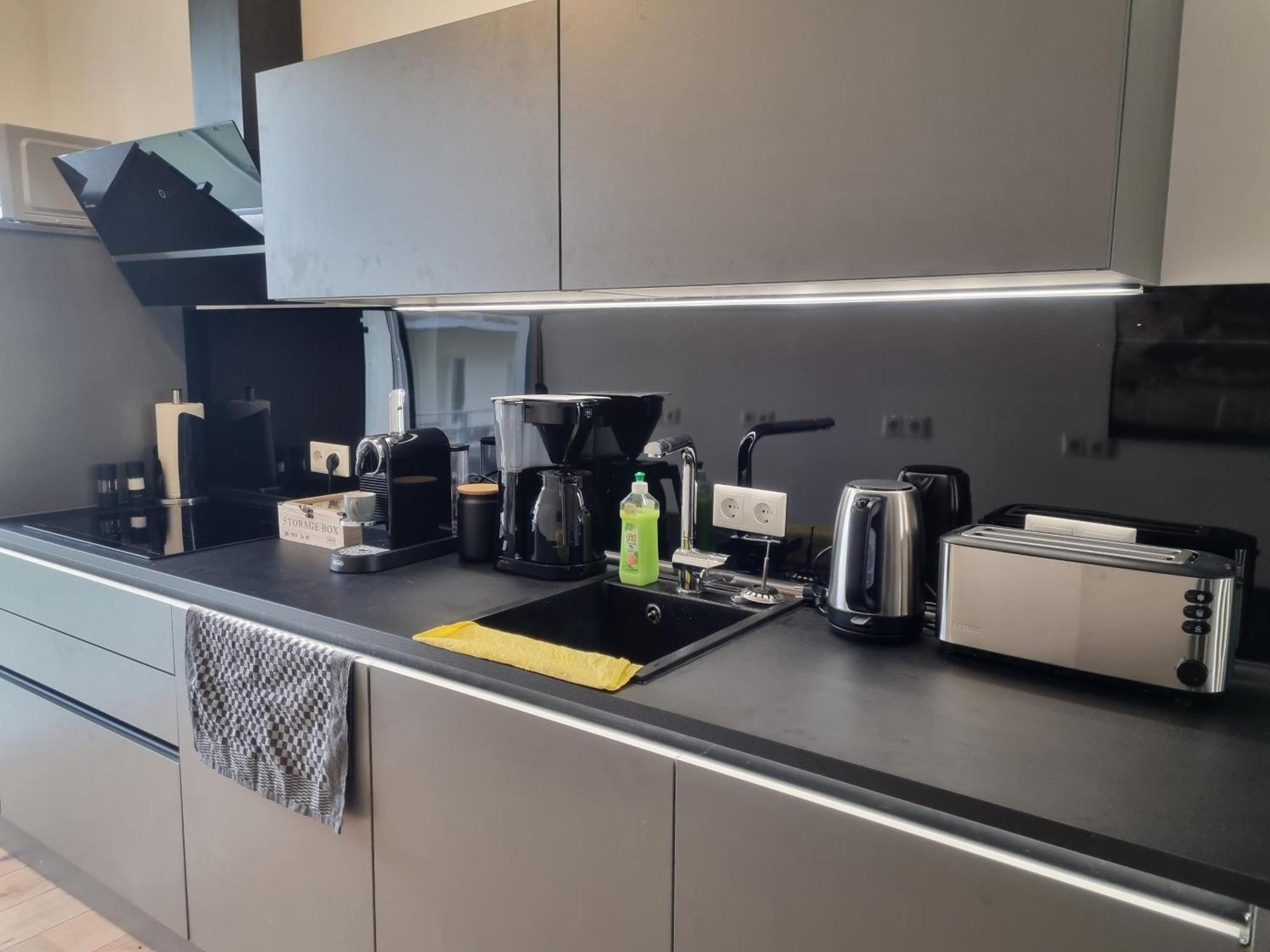 Maremar - Aussicht Ueber - 2 Schlafzimmer - Luxus Boxspringbett - Kueche - Arbeitsplaetze - Highspeed Wlan Apartment