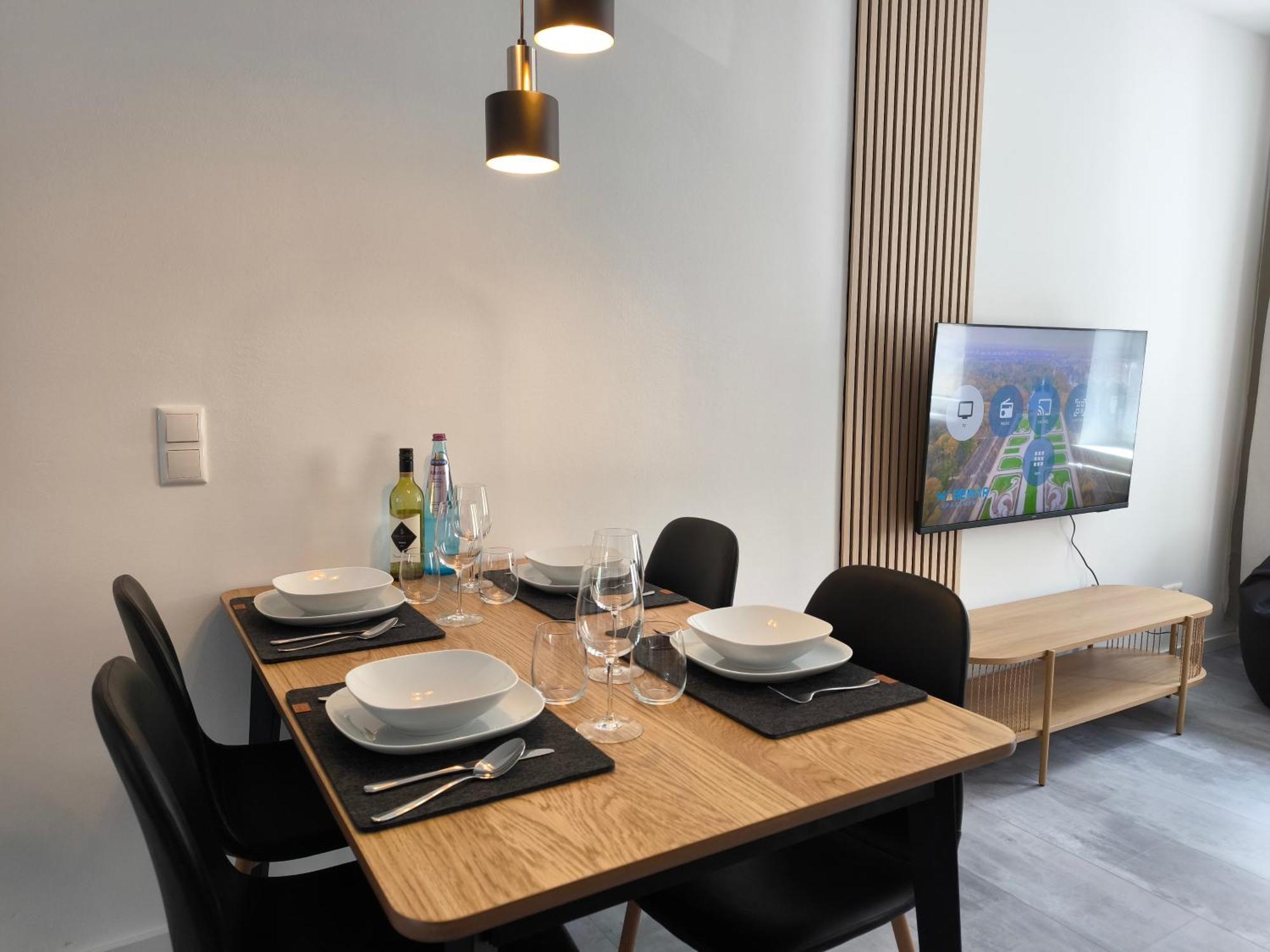 Maremar - Am Ferberturm - Luxus Boxspringbett - Kueche - Arbeitsplatz - Wlan *